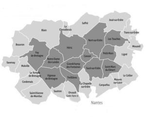 Carte Loire-atlantique